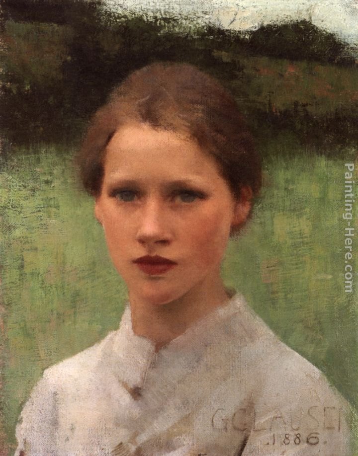 Sir George Clausen A Village Maiden